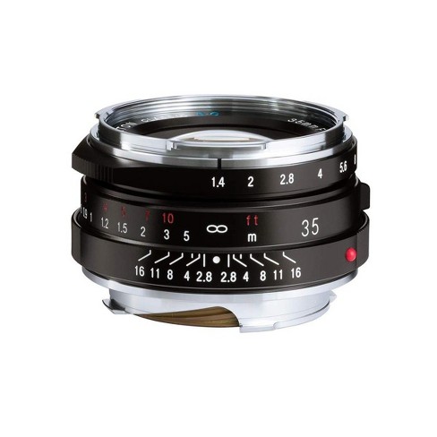 Voigtlander Nokton 35mm F 1 4 Ii Multi Coated Leica M Mount Lens Black Target