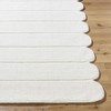 Hauteloom Tayte White Abstract Area Rug - 4 of 4