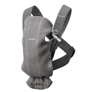 BabyBjörn Baby Carrier Mini Jersey - Dark Gray - 1 of 3