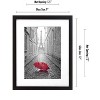 Americanflat Picture Frame with tempered shatter-resistant glass - Available in a variety of sizes and styles - 2 of 4