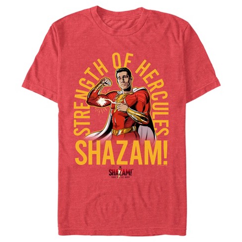 Men's Shazam! Fury of the Gods We Are the Power Comic Book Cover T-Shirt -  Black - 2X Large