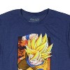 Seven Times Six Dragon Ball Z T-Shirt Boys' Goku Flying Pose Short Sleeve Graphic Tee Blue - 3 of 4