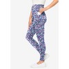 Woman Within Plus Size Tall Printed Pocket Legging - 4 of 4