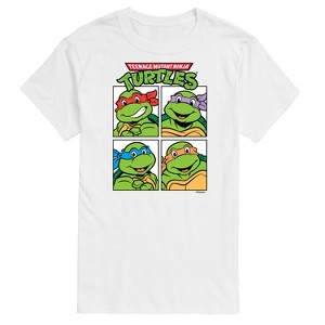 Men's - Teenage Mutant Ninja Turtles - Character Blocks Short Sleeve Graphic T-Shirt - 1 of 4