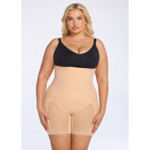 She's Waisted Women's UltraSculpt High-Waist Shorts Shapewear - 1 of 4