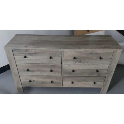 6 Drawer Dresser for Bedroom, Modern Tall Dresser Organizer with Storage Drawers, Wooden Chests of Drawers for Bedroom, Entryway, Hallway