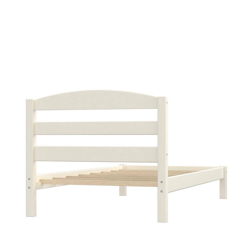 Twin Braylon Bed Frame with Signature Sleep Dream on 8&#34; Pocket Spring Mattress White - Dorel Home Products, 4 of 9