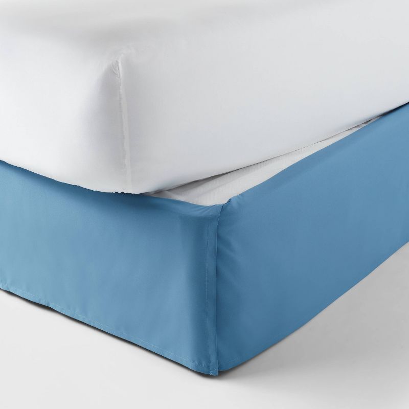 8pc Block Print with Border Comforter Bedding Set Light Blue - Threshold™, 5 of 10