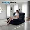 JIONJOY 3-in-1 Convertible Sofa Bed - Sleeper Chair with High-Density Foam, Portable Fold Out Lounger - 4 of 4