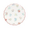 Meri Meri Ditsy Posy Scalloped Side Plates (Pack of 8) - 4 of 4