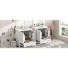 Osparple 60" Bathroom Vanity with Double Sink Painted Finish Bathroom Sink Double Vanities with Multi-functional Combo Cabinet - 3 of 4