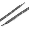 Elerevyo All Types of Casual Sneakers Double Color Twill Athletic Flat Shoelaces 3 Pairs - 4 of 4