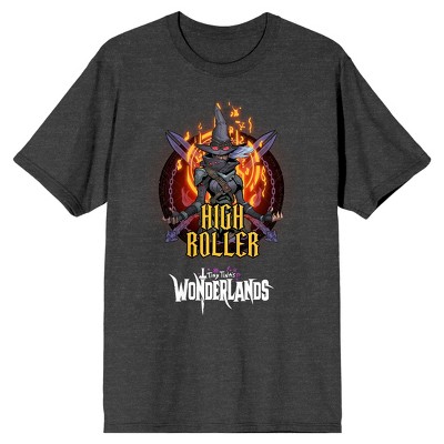 Tiny Tina's Wonderlands High Roller Men's Charcoal Heather T-shirt