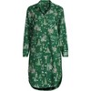 Lands' End Women's Cotton Poplin Long Sleeve Sleepshirt Nightgown - 3 of 3