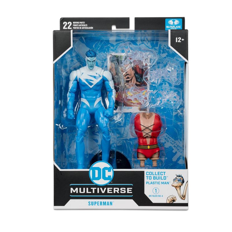 McFarlane Toys DC Multiverse Superman JLA 7&#34; Action Figure, 3 of 13