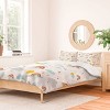 Deny Designs 3pc Queen Cory Reid Brighter Days Duvet and Sham Set - 2 of 4