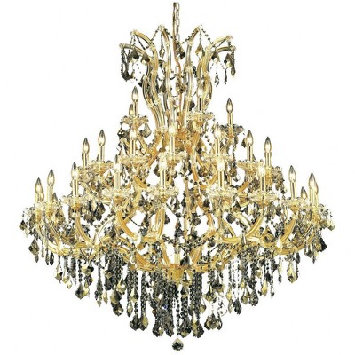 Elegant Lighting Maria Theresa 41 - Light Chandelier in  Gold