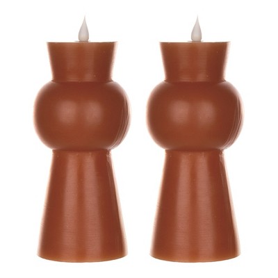 Simplux Designer LED Candle with remote (Set of 2)