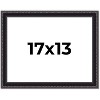 PosterPalooza | Antique Red Picture Frame - UV Acrylic, Backing Board, Hanging Hardware Included - 2 of 4