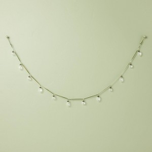 6' Mini Glass Ornament Decorative Christmas Garland - Hearth & Hand™ with Magnolia - 1 of 3