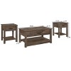 Home Design Mark 3 pieces Coffee Table Set - 3 of 4