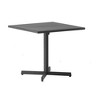 Whiteline Modern Living DT1679-GRY Grey Belle Outdoor Folding Square Dining Table Steel - 4 of 4