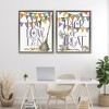 Stupell Industries Spellbound Halloween Phrases 2pc Floating Frame Art Set - 2 of 4