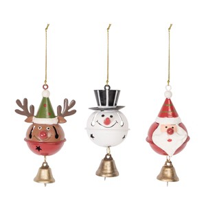 Gallerie II Holiday Bell Ornaments, Set of 3 - 1 of 1