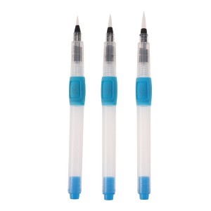 Unique Bargains Pointed Brush for Watercolor Plastic 3 Pcs - 1 of 3