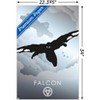 Trends International Marvel Heroic Silhouette - Falcon Unframed Wall Poster Prints - 3 of 4