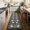 Accent Rug - Non-Slip Stain Resistant Low Pile Carpet Ultra Soft Non-Shedding Portable Floor Cover for Bedroom Living Room Nursery - 2 of 4