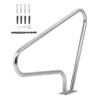 Pool Rail, 304 Stainless Steel 370LBS Load Capacity Silver Rustproof Pool Handrail - 2 of 4