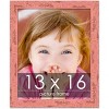 PosterPalooza | Shabby Chic Pink Picture Frame - UV Acrylic, Foam Board Backing, Hanging Hardware - 2 of 4