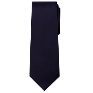 Marquis Men's Solid Neck Tie & Hanky Set - 1 of 4