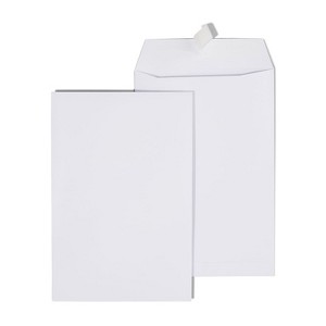 MyOfficeInnovations EasyClose Catalog Envelopes 6' x 9" White Wove 100/Box (20139) 892099 - 1 of 4