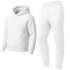 Galaxy Essentials Men’s Relaxed Fit  Heavyweight Fleece Pullover Hoodie & Sweatpants Jogging Set - 3 of 3
