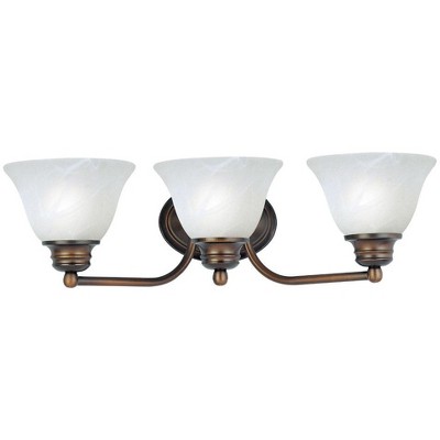 Maxim Lighting Malaga 3 - Light Vanity in  Oil Rubbed Bronze