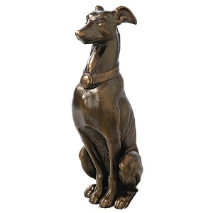 Design Toscano Greyhound Sentinel Cast Iron Dog Statue - 1 of 4
