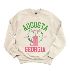 Simply Sage Market Women's Graphic Sweatshirt Golf Augusta Georgia EST. 1934 - 1 of 4