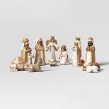 12pc Christmas Nativity Scene Figurine Set - Wondershop™