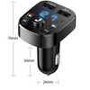 Multifunction Noise Reduction Car Mp3 Player, Fm Transmitter Wireless Compatible Receiver, Dual Usb Car Fast Charger - 3 of 4
