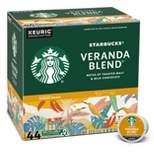 Starbucks Blonde Light Roast K-Cup Coffee Pods Veranda Blend for Keurig Brewers