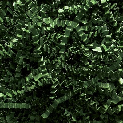 Box Partners Crinkle Paper 10 lb. Forest Green 1/Case CP10D