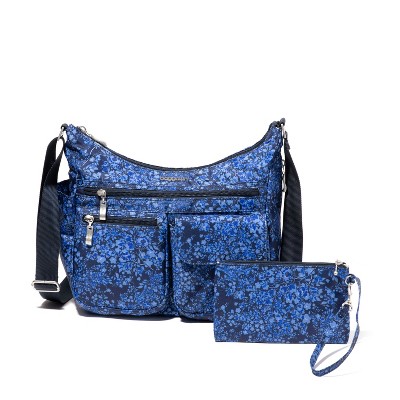 baggallini Women's Everywhere Bagg Crossbody Shoulder Bag with RFID Wristlet