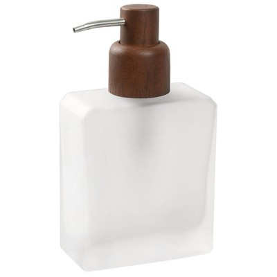 Frosty Glass Lotion Pump White - Allure Home Creations : Target