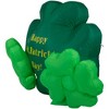 Northlight LED Lighted Inflatable Happy St. Patrick's Day Triple Shamrock Outdoor Decoration - 60" - 3 of 4