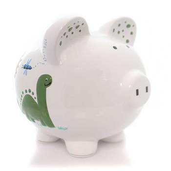 Child To Cherish 7.75 In Dinosaur Bank Piggy Save Money Decorative Banks