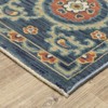 Oriental Weavers Francesca FR11B Blue / Rust Indoor Area Rug - 5'3" x 7'6" - 2 of 4
