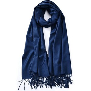 MSDC Women's Pashmina Shawl Wrap for Evening Dress Bridesmaid Wedding Bridal Winter Warm Large Soft scarf - 1 of 4