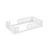 CAVINAS Twin XL Size Floor Bed Modern Wooden Bed Frame with Storage Shelves, Guardrails, Opening and Ports for Bedroom - 4 of 4